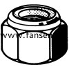 DIN982 Self-Locking Hexagon Nut 尼龍自鎖螺帽