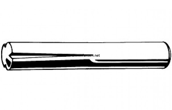 DIN1472grooved pins,taper grooved half length圓錐型槽銷(xiāo)(半槽)
